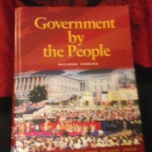 School books collage